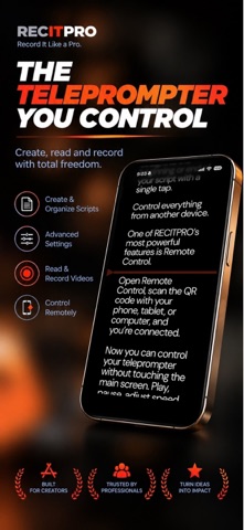 RECITPRO - Teleprompter screenshot 1