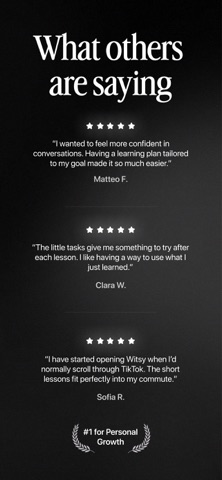 Witsy: Daily Microlearning Screenshot 7 of 7