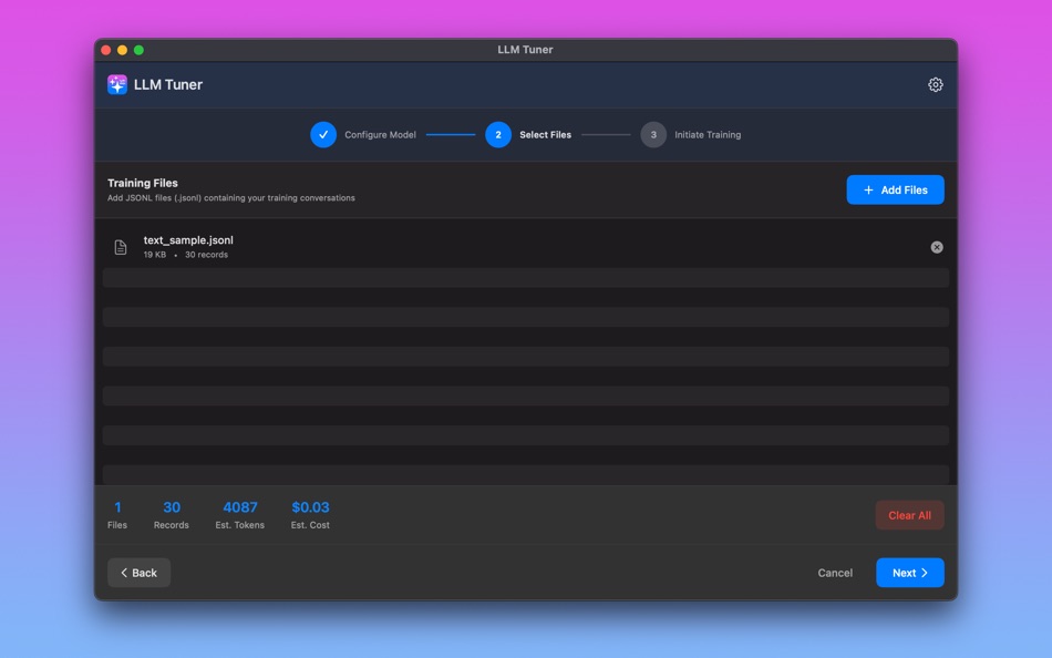 #3. LLM Tuner (macOS) โดย: Noel Geren