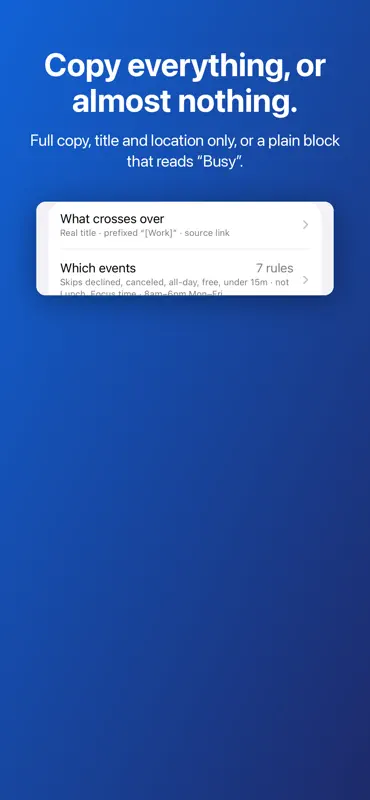 Calendar Mirror screenshot 4 of 10