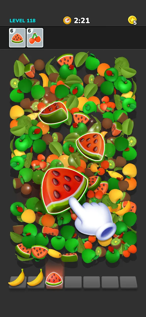 Triple Match 3D iOS Mod IPA screenshot 5 - iOS game interface