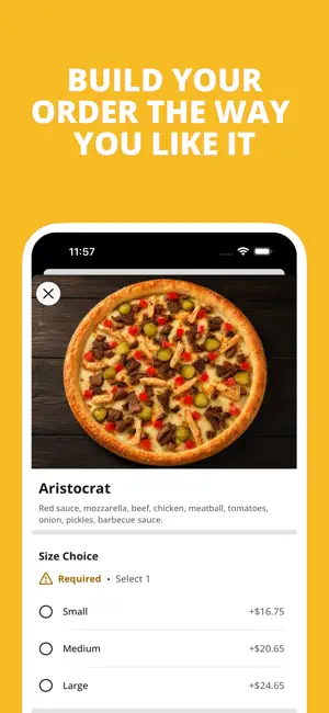 SARIQ BOLA PIZZA USA screenshot 2