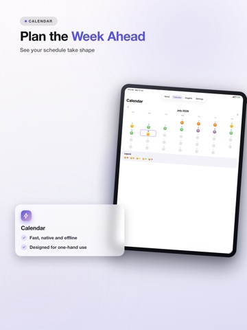 MoodTrack - Daily Mood Journal iPad screenshot