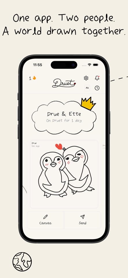Druet: Doodles & Notes screenshot 1