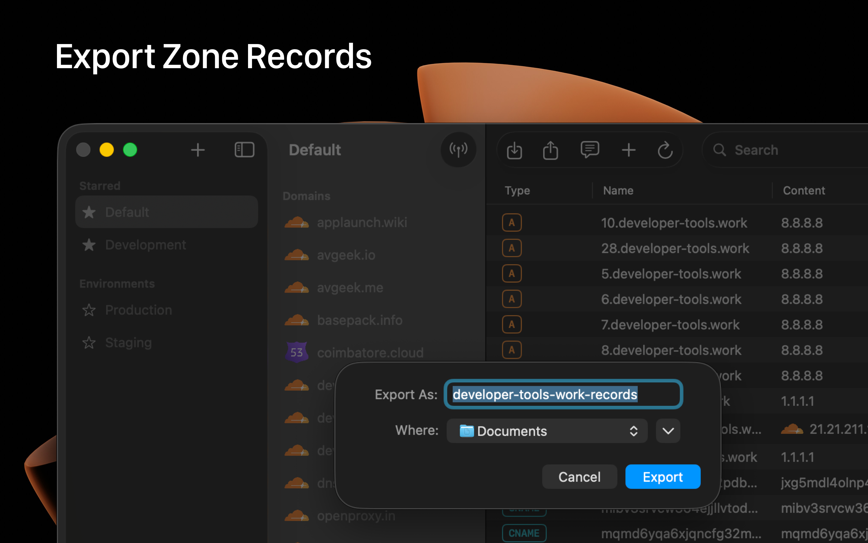 DNSDeck: Manage DNS Zones