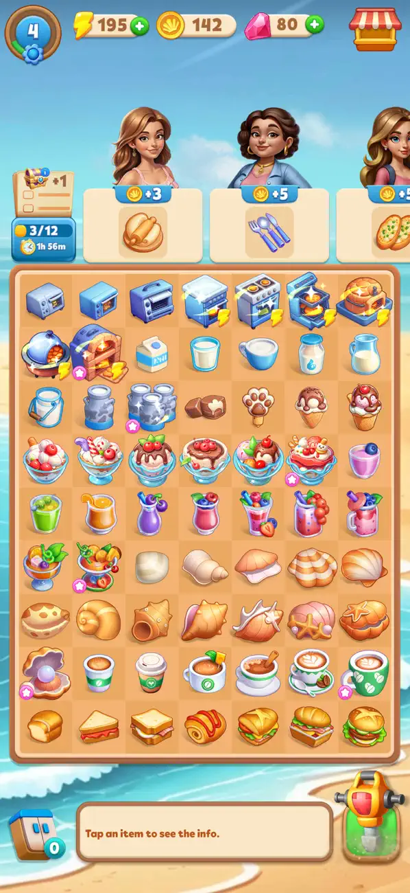 #2. Beachside Town: Merge Puzzle (iOS) Ved: GamesTown