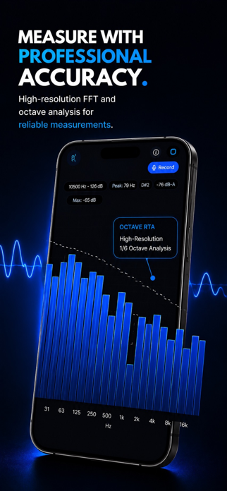 Spectrum Analyzer: Audio RTA Screenshot 6 of 6