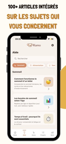 Kumo – Suivi du quotidien bébé screenshot