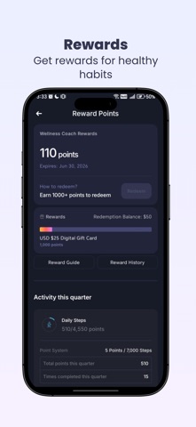 Wellness Coach screenshot