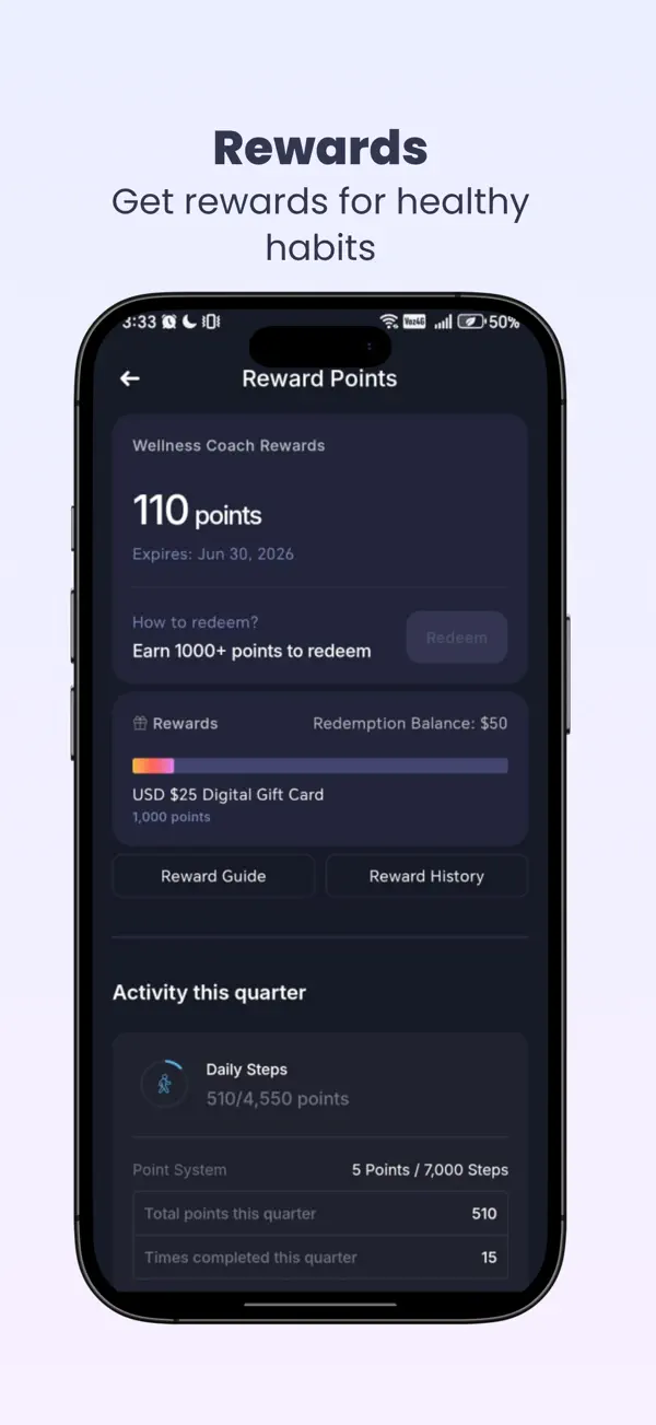 Wellness Coach app screenshot 5