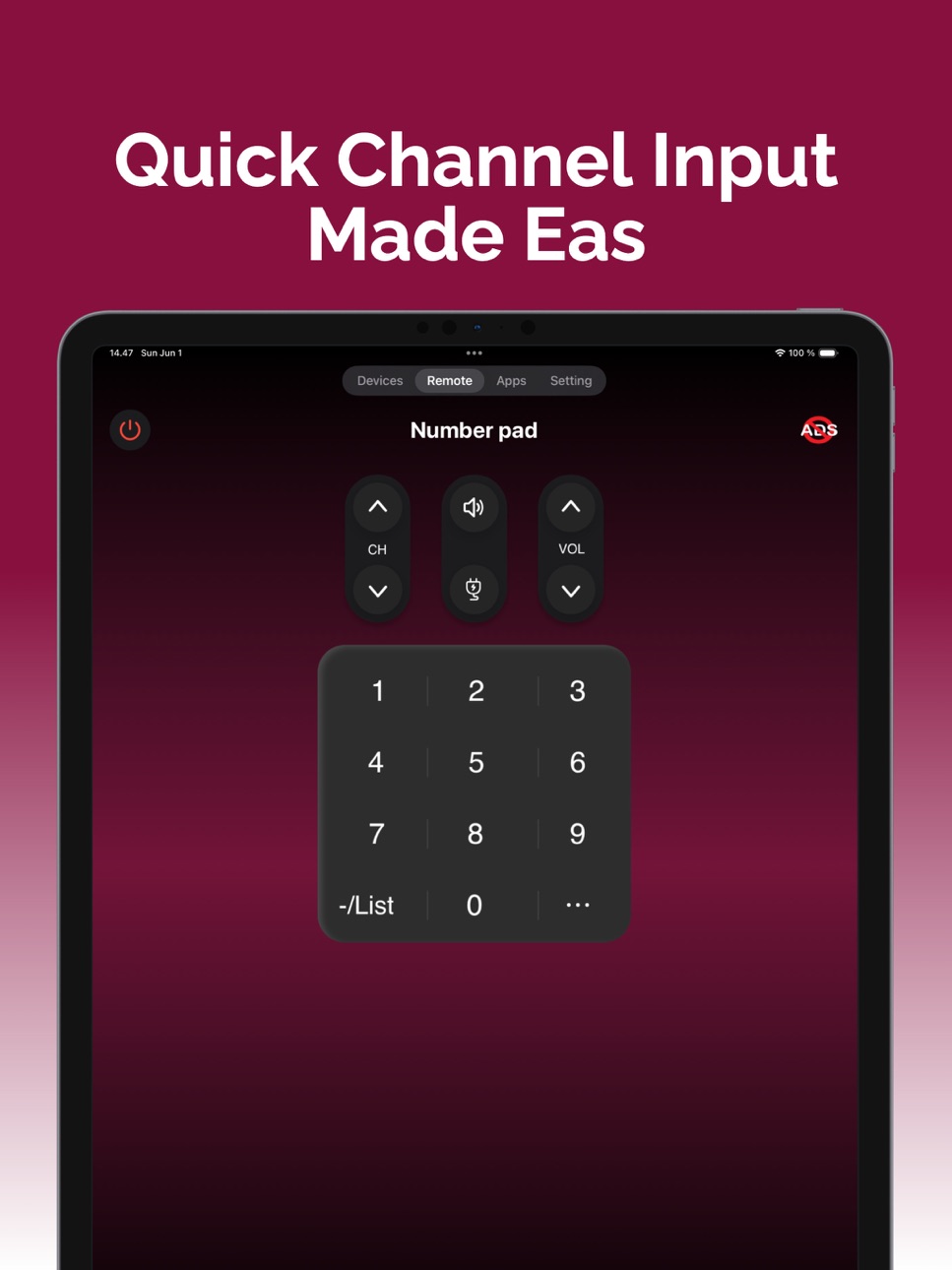 iPad screenshot