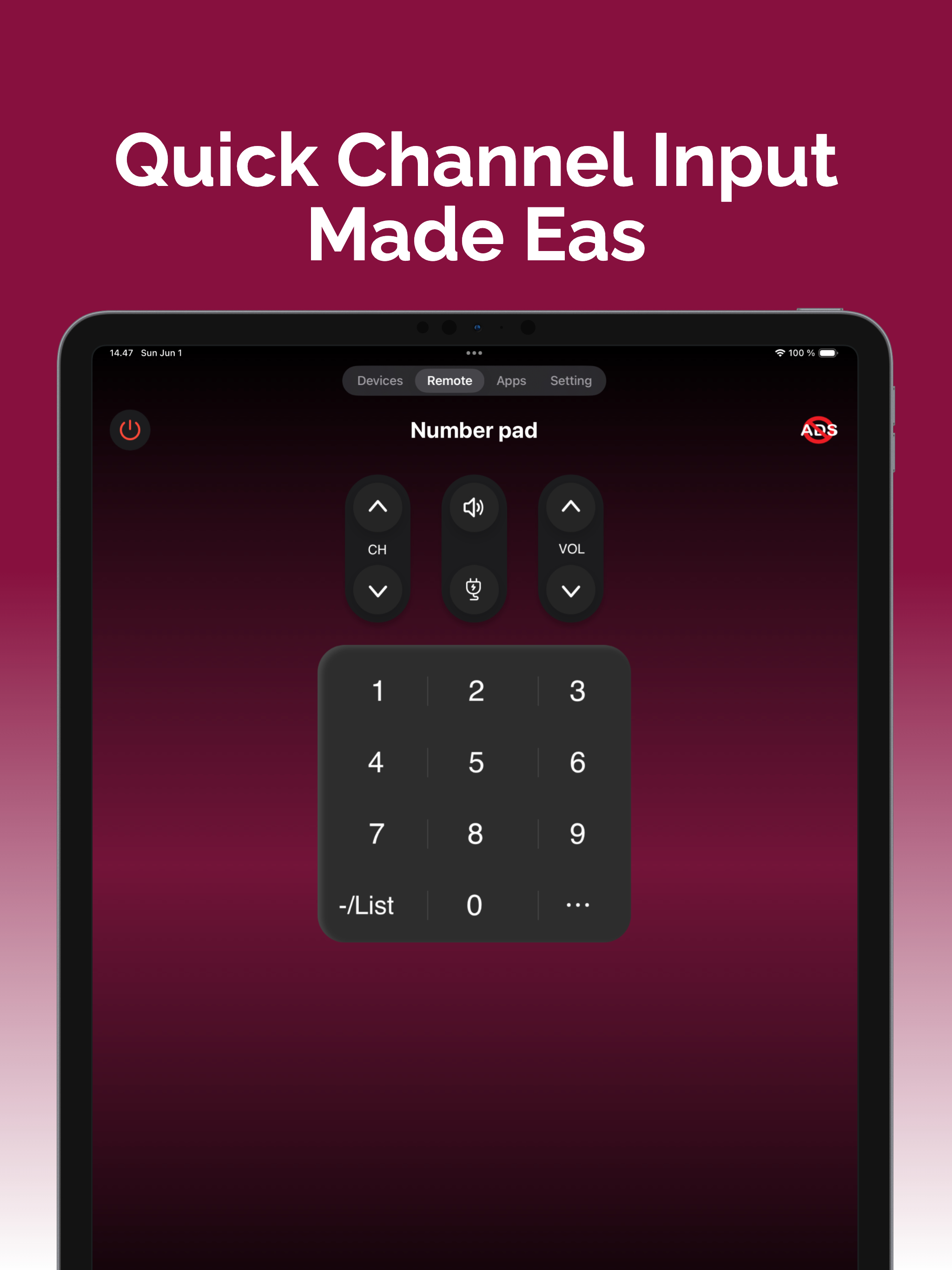Remote for LG TVs