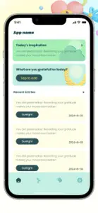 Grateful Diary - Mood Tracker screenshot #1 for iPhone
