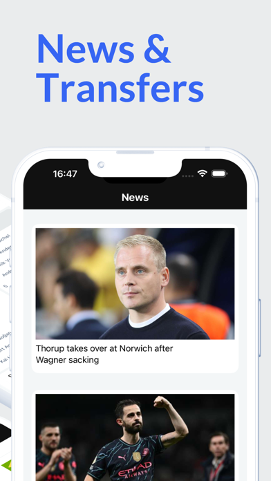 FV Football: Soccer Score News Screenshot
