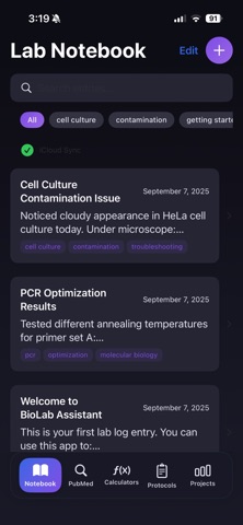 BioLab Assistant Screenshot 6 of 8