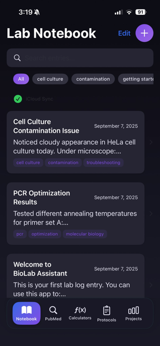 BioLab Assistant Screenshot 6 of 8