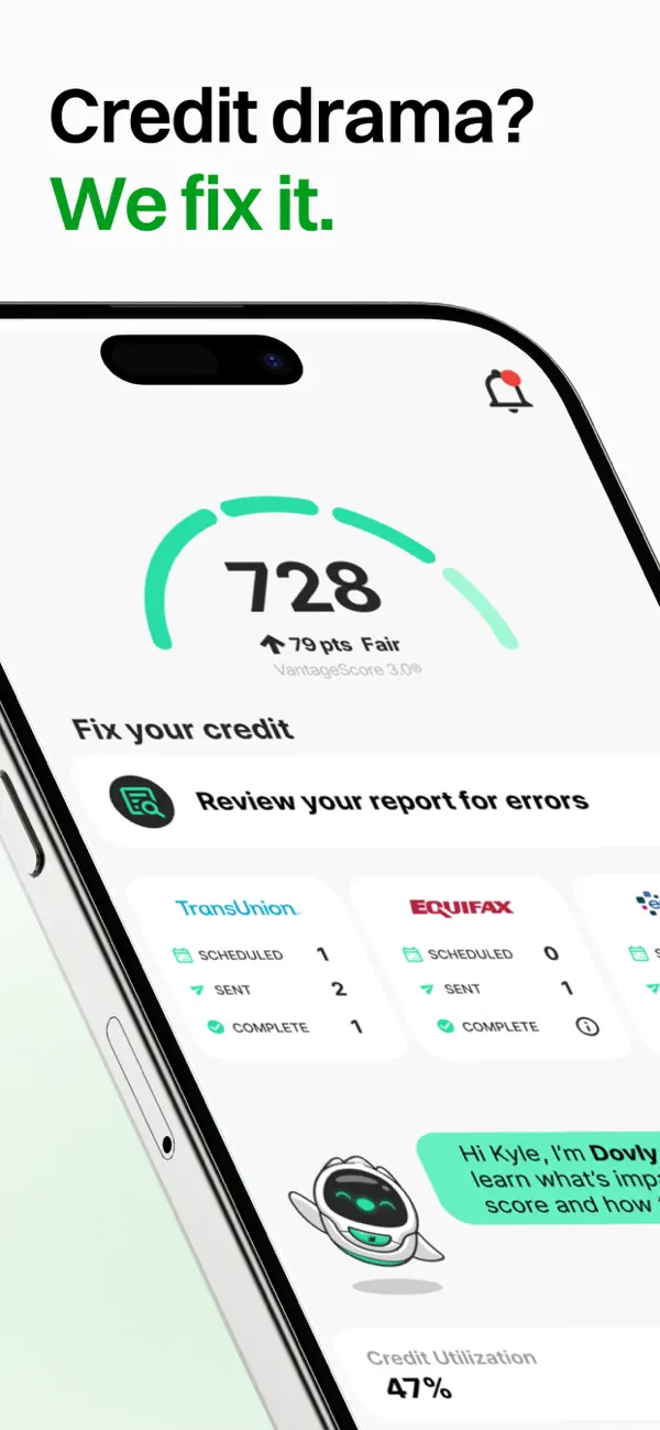 #2. Build Credit & Fix It: Dovly (iOS) 게시자: Dovly, Inc.
