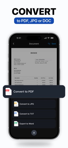 ScanGuru: PDF Scanner App App Store preview screenshot 3
