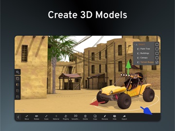 Prisma3D - Animation, Modeling iPad screenshot 3