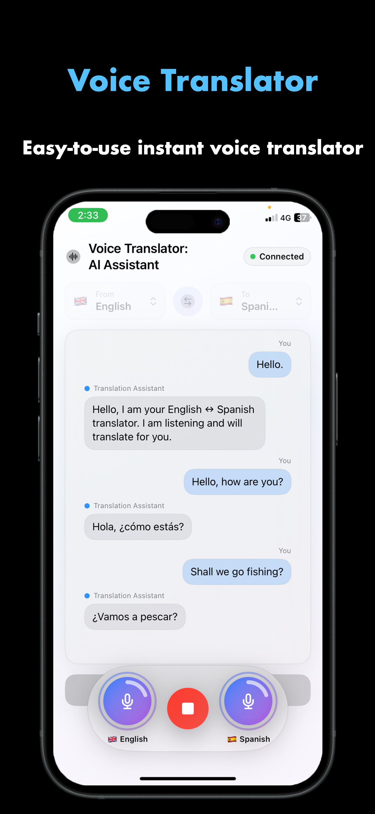 Voice Translator: AI Assistant