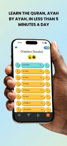 QuranLingo: Learn Quran Arabic iPhone screenshot