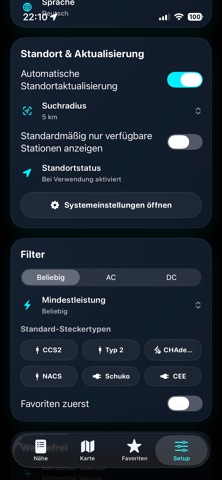 Wallbox Finder iPhone screenshot
