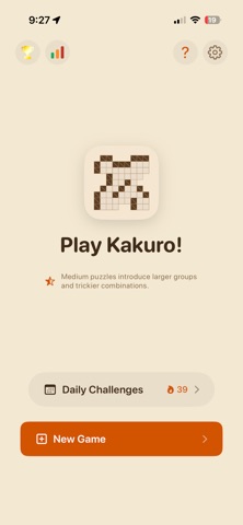 Play Kakuro! screenshot