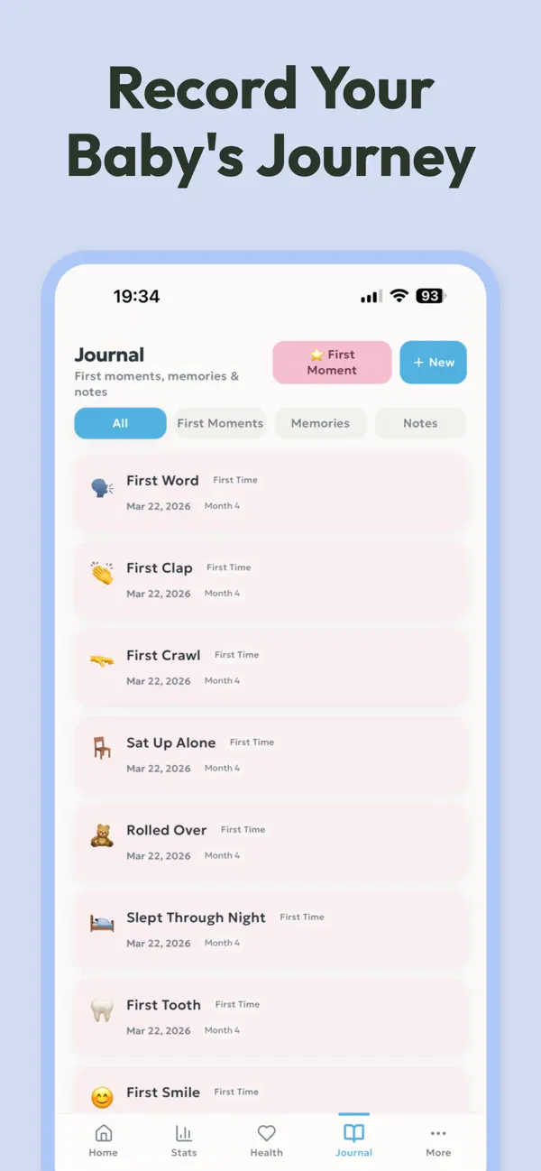 Screenshot #3 pour Baby Tracker Newborn Sleep Log