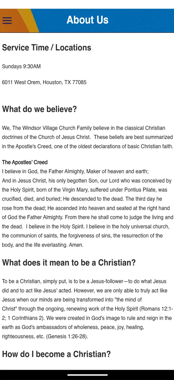 Screenshot #3 pour Windsor Village Church Family