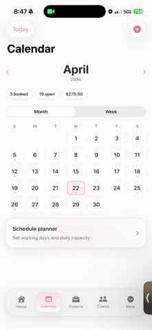 Glam Studio CRM Screenshot 2 of 3