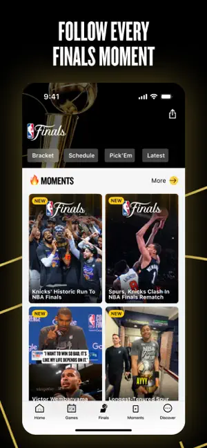NBA: Live Games & Scores iPhone screenshot 4