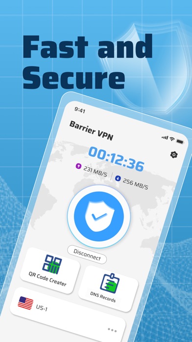 Barrier VPN Screenshot