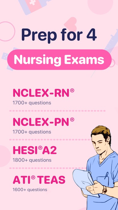 NCLEX PN & RN Exam Prep 2025 Screenshot