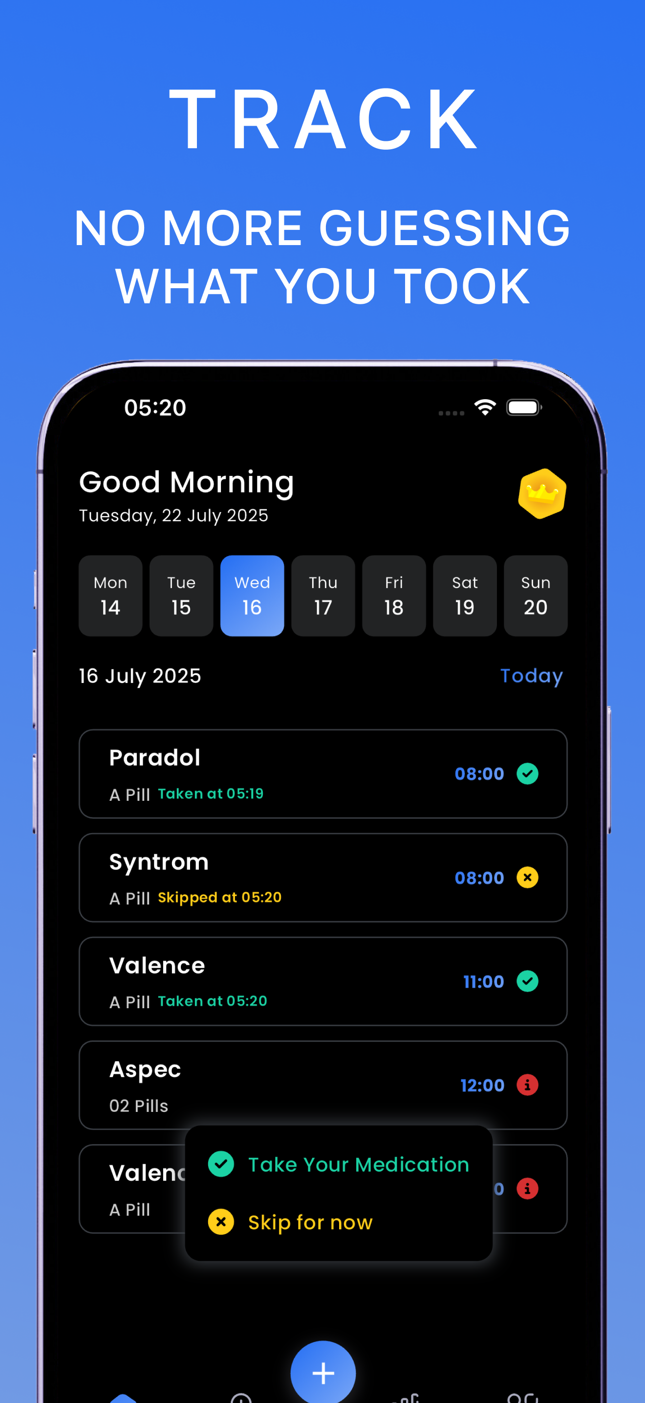 Medicine tracker - iPills