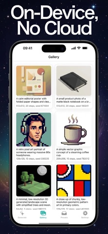 Local AI Image Generator iPhone screenshot