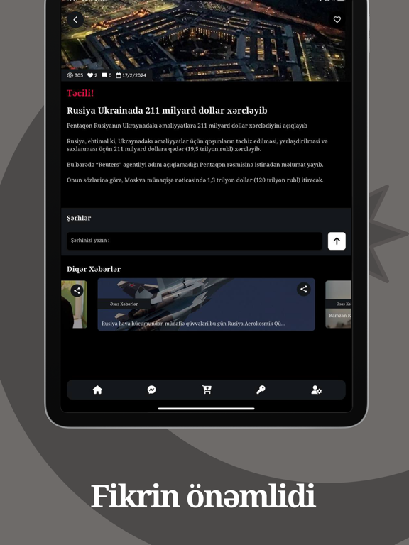 Karabakh Today iPad screenshot 3 - News app