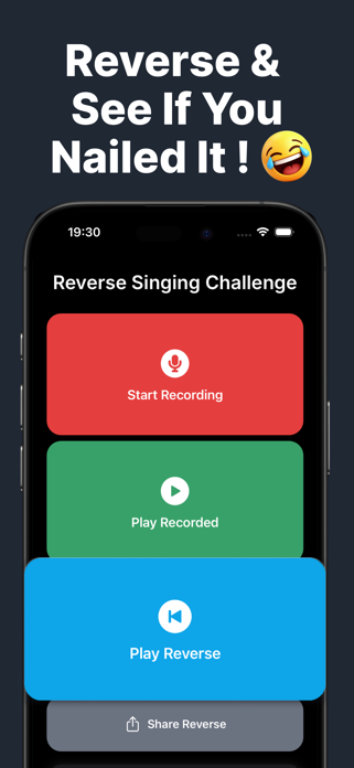 Reverse Audio: SingBack Screenshot 5 of 5