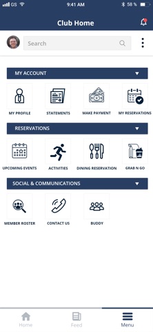 Highland Woods (members only) iPhone screenshot