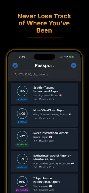 My Travel Map: SkyStamp screenshot 3