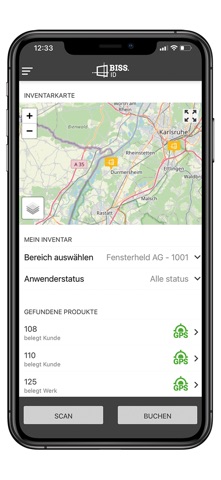 BISS.ID iPhone screenshot