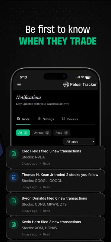 Pelosi Tracker: Stock Trades screenshot 3 of 8