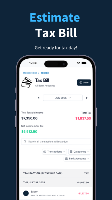 Koody - Budget & Bills Tracker iPhone screenshot 9 - Finance app
