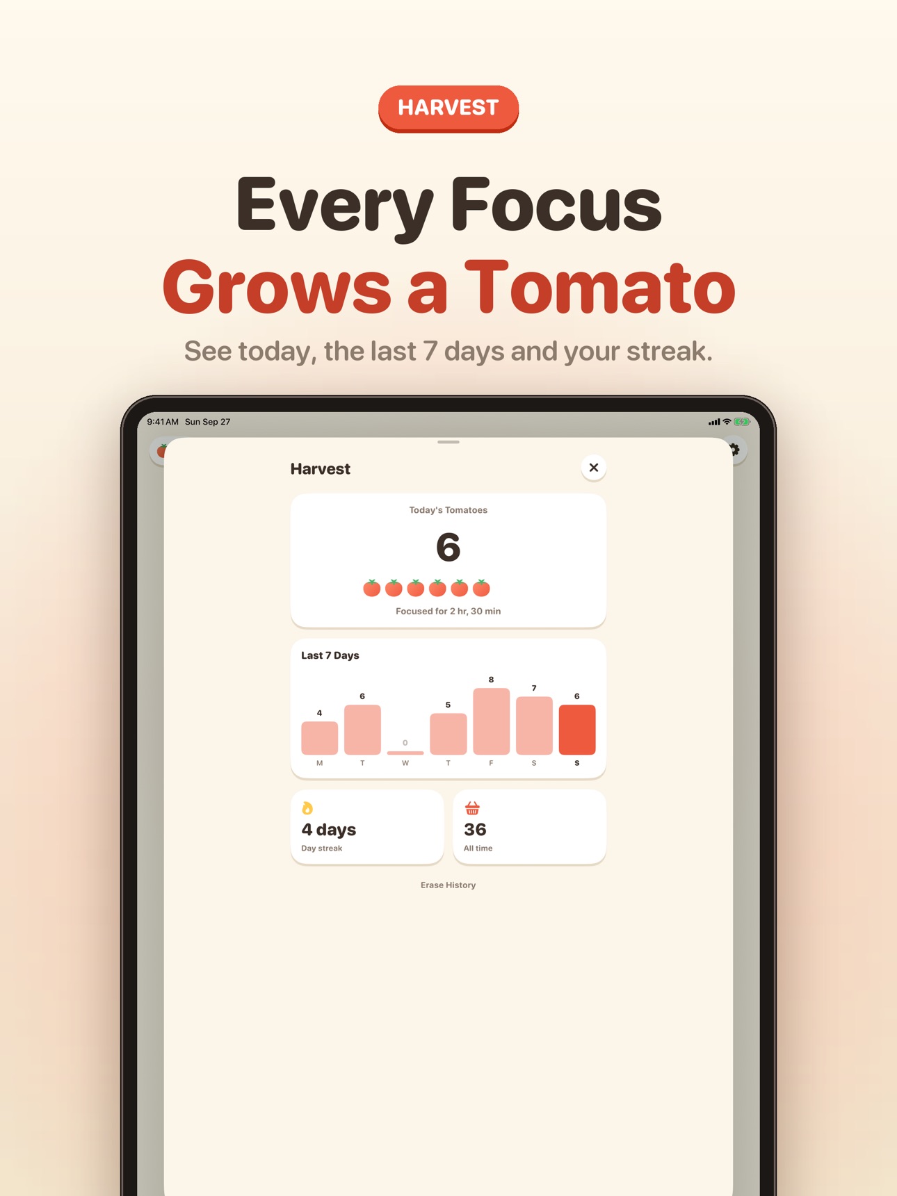 Screenshot 11 of Hush Tomato: Silent Pomodoro