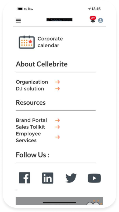 Cellebrite Portal Screenshot