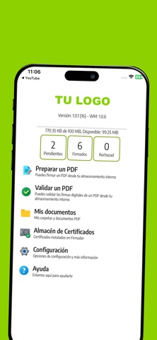 Firmador screenshot