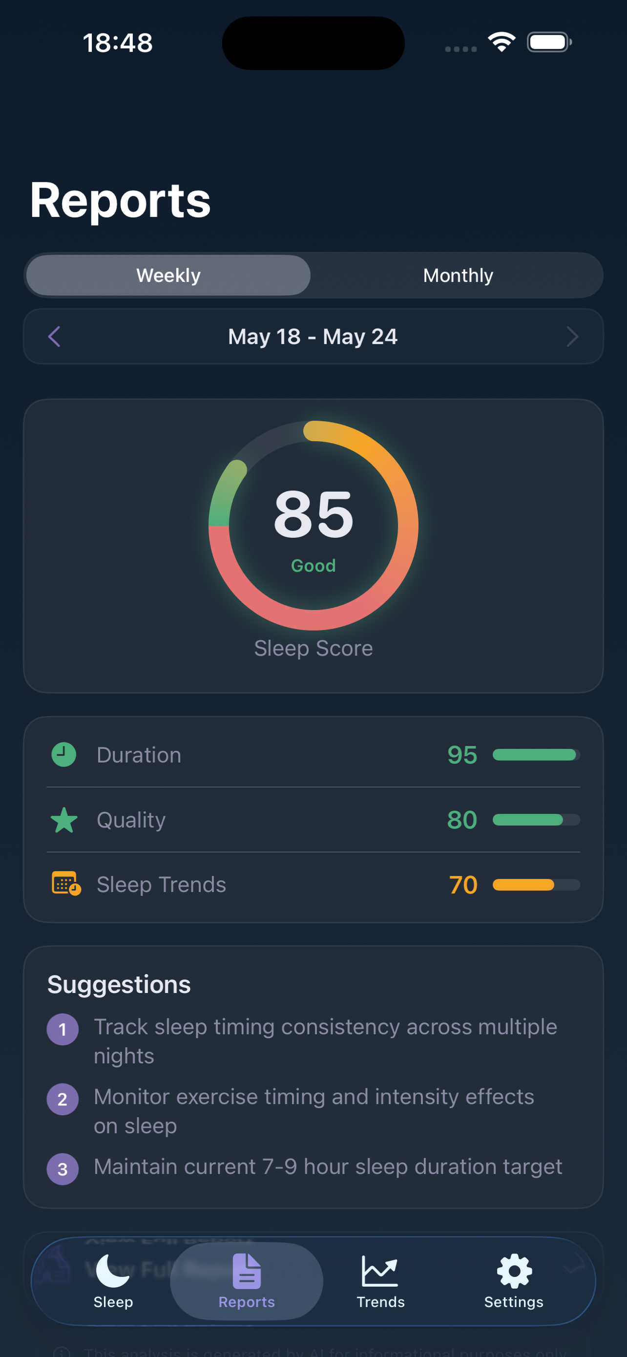SleepPulse - AI Sleep Analysis screenshot 5