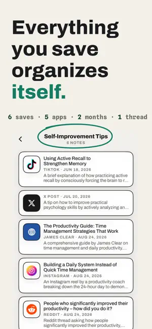 Siftlee - AI Second Brain screenshot 3
