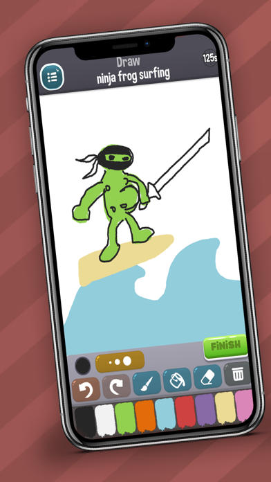 Screenshot #2 pour Drawing Phone | Draw & Guess