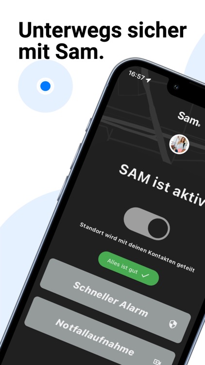 Sam - Sicherheitsapp