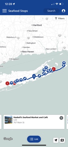Long Island Seafood Trail iPhone screenshot